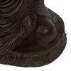 Szobor Buddha Barna 62,5 x 43,5 x 77 cm MOST 125922 HELYETT 93508 Ft-ért!