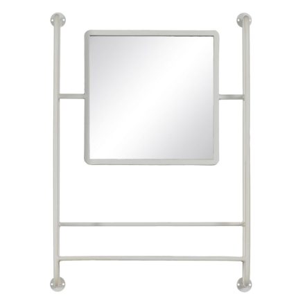 Falitükör Fehér 52,5 x 12 x 73 cm MOST 43853 HELYETT 30003 Ft-ért!