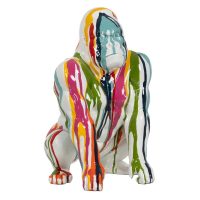   Dekoratív Figura Gorilla 20,5 x 19,5 x 30,5 cm MOST 50985 HELYETT 34336 Ft-ért!