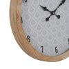 Falióra Fehér Természetes Fa Kristály 60 x 60 x 6,5 cm MOST 54914 HELYETT 33699 Ft-ért!