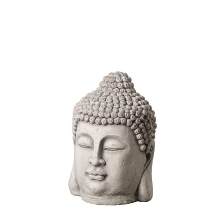 Szobor Buddha Szürke Etnikai 45,5 x 45,5 x 64 cm MOST 77389 HELYETT 57576 Ft-ért!