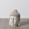 Szobor Buddha Szürke Etnikai 45,5 x 45,5 x 64 cm MOST 77389 HELYETT 57576 Ft-ért!