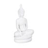 Dekoratív Figura Fehér Buddha 19,2 x 12 x 32,5 cm MOST 26583 HELYETT 17048 Ft-ért!