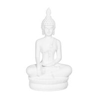   Dekoratív Figura Fehér Buddha 24 x 14,2 x 41 cm MOST 33358 HELYETT 21397 Ft-ért!