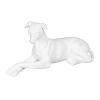   Dekoratív Figura Fehér Kutya 18 x 12,5 x 37 cm MOST 29939 HELYETT 19198 Ft-ért!