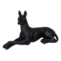   Dekoratív Figura Fekete Kutya 37,5 x 13,5 x 22 cm MOST 31734 HELYETT 21372 Ft-ért!
