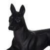 Dekoratív Figura Fekete Kutya 37,5 x 13,5 x 22 cm MOST 31734 HELYETT 21372 Ft-ért!