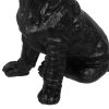Dekoratív Figura Fekete Aranysàrga Kutya 15,5 x 18,4 x 25,5 cm MOST 26080 HELYETT 16726 Ft-ért!