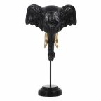   Dekoratív Figura Fekete Aranysàrga Elefánt 20,5 x 14,3 x 35,5 cm MOST 31100 HELYETT 19950 Ft-ért!