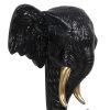 Dekoratív Figura Fekete Aranysàrga Elefánt 20,5 x 14,3 x 35,5 cm MOST 31100 HELYETT 19950 Ft-ért!