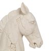 Dekoratív Figura Krémszín Ló 27 x 17,5 x 39,5 cm MOST 42848 HELYETT 28854 Ft-ért!
