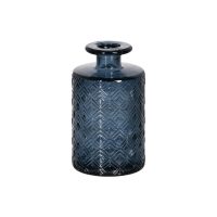   Váza WE CARE Kék újrahasznosított üveg 9 x 9 x 16 cm MOST 10952 HELYETT 6556 Ft-ért!