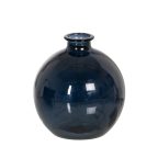   Váza Kék újrahasznosított üveg 16 x 16 x 18 cm MOST 12375 HELYETT 7408 Ft-ért!