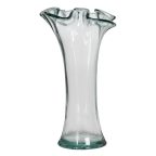   Váza WE CARE Bézs szín újrahasznosított üveg 20 x 20 x 30 cm MOST 23334 HELYETT 14965 Ft-ért!