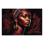   Vászon Afrikai Nő 118 x 78 cm MOST 62501 HELYETT 45968 Ft-ért!