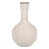   Váza Krémszín Kerámia Homok 23 x 23 x 46,5 cm MOST 35500 HELYETT 22306 Ft-ért!