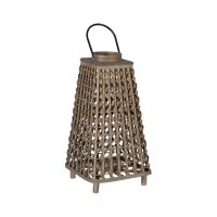   фенер Szürke Bambusz Kristály 30 x 30 x 56 cm MOST 37047 HELYETT 23274 Ft-ért!