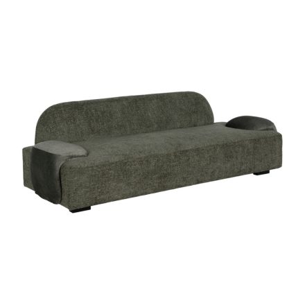 Kanapé Zöld Fa Foam 222 x 92 x 70 cm MOST 1229754 HELYETT 746168 Ft-ért!