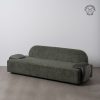 Kanapé Zöld Fa Foam 222 x 92 x 70 cm MOST 1229754 HELYETT 746168 Ft-ért!