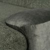 Kanapé Zöld Fa Foam 222 x 92 x 70 cm MOST 1229754 HELYETT 746168 Ft-ért!