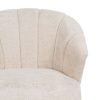 Karosszék Krémszín Természetes Gumifa Foam Szövet 71 x 75 x 76 cm MOST 348044 HELYETT 211182 Ft-ért!