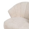 Karosszék Krémszín Természetes Gumifa Foam Szövet 71 x 75 x 76 cm MOST 348044 HELYETT 211182 Ft-ért!