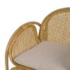 Karosszék Természetes Rattan 63,5 x 58 x 77 cm MOST 200318 HELYETT 121543 Ft-ért!