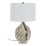 Asztali lámpa Fehér Fekete Fém Kerámia Kristály 60 W 220-240 V 45 x 45 x 73 cm MOST 123671 HELYETT 75038 Ft-ért!