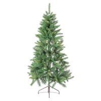   Karácsonyfa Zöld PVC Fém Polietilén 120 x 120 x 210 cm MOST 177889 HELYETT 86819 Ft-ért!