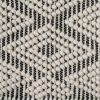 Szőnyeg Fehér Fekete 160 x 230 x 1 cm MOST 135350 HELYETT 82123 Ft-ért!
