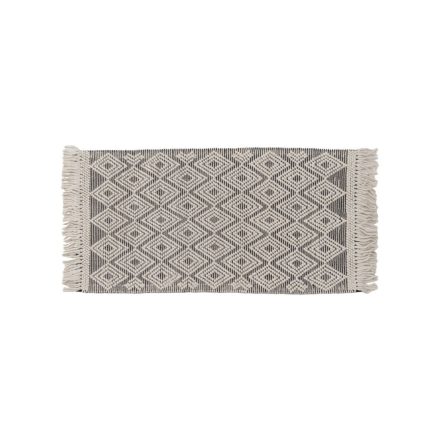 Szőnyeg Fehér Fekete 80 x 150 x 1 cm MOST 43235 HELYETT 27159 Ft-ért!