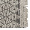 Szőnyeg Fehér Fekete 80 x 150 x 1 cm MOST 43235 HELYETT 27159 Ft-ért!