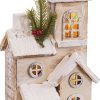 Tartozékok karácsonyi betlehemhez Természetes Templom 18 x 12 x 46 cm MOST 23149 HELYETT 14849 Ft-ért!