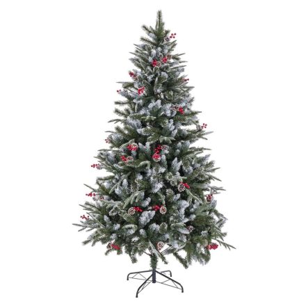 Karácsonyfa PVC havas 70 x 70 x 180 cm MOST 133417 HELYETT 85356 Ft-ért!