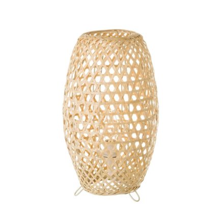 Asztali lámpa Természetes Fém Bambusz 40 W 220-240 V 20 x 20 x 35 cm MOST 21169 HELYETT 12856 Ft-ért!