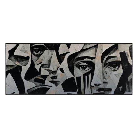 Kép Fehér Fekete 125 x 3 x 50 cm MOST 168376 HELYETT 126711 Ft-ért!