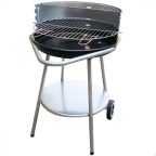   Szén barbecue kerekekkel Aktive Zománcozott fém 51 x 82 x 51 cm Fekete MOST 41727 HELYETT 24183 Ft-ért!