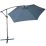 чадър Aktive Szürke 300 x 247 x 300 cm Alumínium Ø 300 cm MOST 77304 HELYETT 48035 Ft-ért!