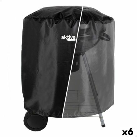 Védőburkolat a grillsütőhöz Aktive Fekete 6 egység 69,5 x 67 x 69,5 cm MOST 60096 HELYETT 30053 Ft-ért!