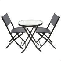   Kerti bútor Aktive Asztal Szék x 2 3 Darabok 60 x 71 x 60 cm 46 x 42 x 82 cm MOST 85039 HELYETT 46448 Ft-ért!
