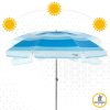 чадър Aktive Kék Poliészter 200 x 194,5 x 200 cm (6 egység) MOST 69609 HELYETT 44034 Ft-ért!