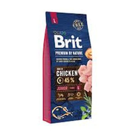 Takarmány Brit Premium Kölyök/Fiatal Csirke 20-40 Kg 15 kg MOST 45145 HELYETT 30764 Ft-ért!
