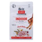   Macska eledel Brit Care Grain-Free Adult Indoor Anti-Stress Felnőtt Csirke 400 g MOST 6296 HELYETT 3770 Ft-ért!