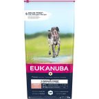   Takarmány Eukanuba Grain Free Senior large/giant breed idősebb Hal 20-40 Kg 12 kg MOST 49368 HELYETT 37147 Ft-ért!