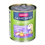   Nedves étel Animonda GranCarno Superfoods Fekete áfonya Bárány MOST 5151 HELYETT 3084 Ft-ért!