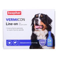   Táplálék kiegészítő Beaphar VERMIcon Line-on Dog L Parazitaellenes MOST 13156 HELYETT 8078 Ft-ért!