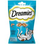   Snack for Cats Dreamies Édesség Lazac szín 60 L 60 g MOST 2545 HELYETT 1521 Ft-ért!