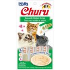   Snack for Cats Inaba EU102 4 x 14 g Édesség Csirke Tonhal MOST 4153 HELYETT 2489 Ft-ért!