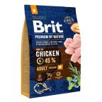  Takarmány Brit Premium by Nature Adult Felnőtt Csirke 8 kg MOST 24788 HELYETT 16692 Ft-ért!