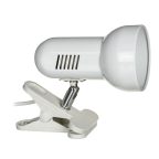   Asztali lámpa Activejet AJE-CLIP Fehér Fém Műanyag 60 W MOST 7912 HELYETT 4737 Ft-ért!